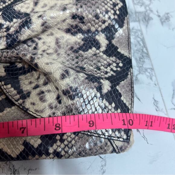 Ulla Johnson Tali Python clutch purse snakeskin - Picture 6 of 9